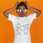 t-shirt-amici-girl