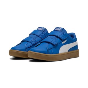 puma-rickie-classic-v-ps-blu-scarpe-sportive-bambini-a-strappo