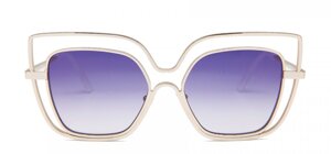 Concezione, ingegnerizzazione e modellazione 3D di occhiale da sole in metallo cat eye 