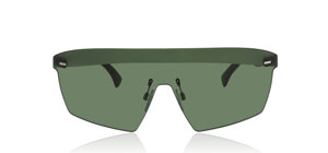 Sviluppo del concept occhiali da sole monolente con finitura geometrica sulle aste