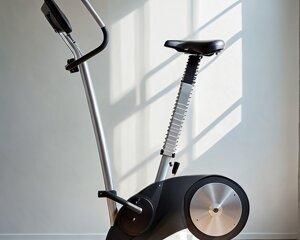 Render 3D cyclette da camera progettazione prodotto