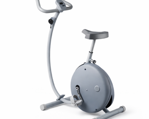 Progettazione e sviluppo di cyclette da casa grigio con scocche termoformate