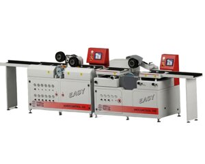 Design prodotto macchinario industriale EASY Edgecontrol 350 e Skicontrol 350 per lavorazioni tecniche