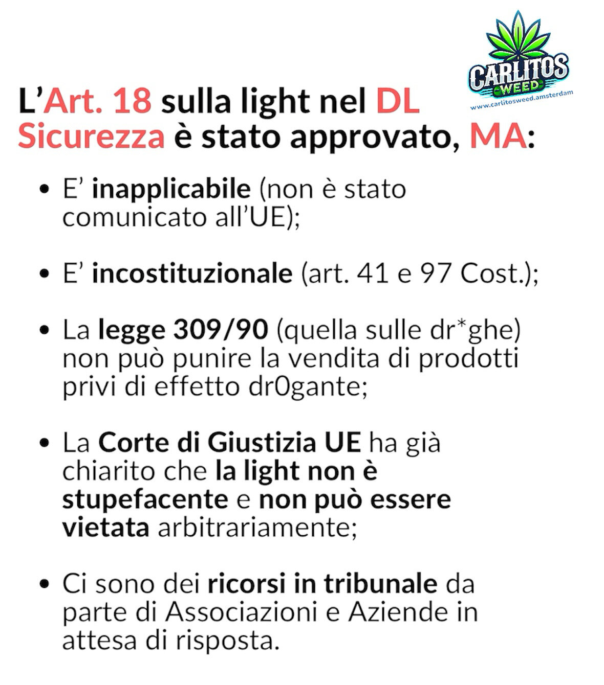 La guerra alla cannab&igrave;s light: come lo Stato cerca di criminalizzare ci&ograve; che la giurisprudenza protegge