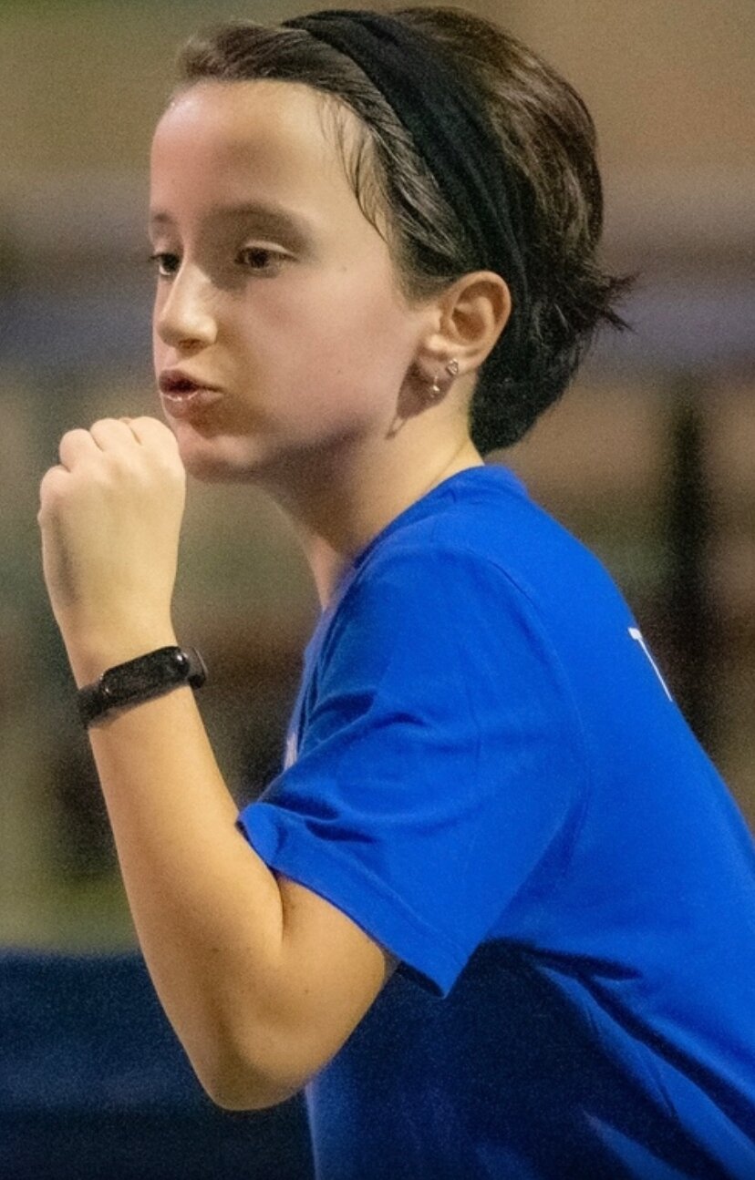 Claudia al suo primo titolo Under 15