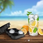 set-2-stampi-in-silicone-per-ghiaccio-vassoi-per-cubetti-di-ghiaccio-sferici