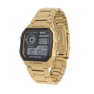 orologio-nike-nk2017-sport-watch-oro-argento-cronometro-retro-uomodonna