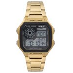 orologio-nike-nk2017-sport-watch-oro-argento-cronometro-retro-uomodonna