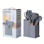 set-utensili-da-cucina-19-pezzi-in-silicone-antiaderente-con-5-coltelli-professionali-senza-bpa