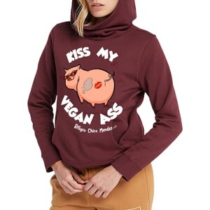 felpa-kiss-my-vegan-ass-bordeaux