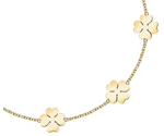 bracciale-in-acciaio-dorato-con-quadrifoglio