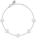 bracciale-in-acciaio-con-quadrifoglio