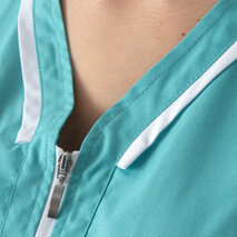 paticolare collo Altea chiusura con zip roveschiata, 2 tasche