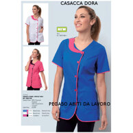 Casacca Dora 35% cotone e 65% poliestere, 130 gr, taglia dalla xs alla 3xl. Asciugatura veloce