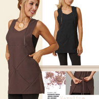 scamiciata Maryline 100% poliestere, taglia unica gr 180. Asciugatura rapida