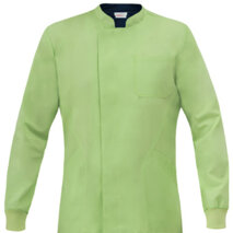 Casacca Silvano Pistacchio Realizzata in TENCEL™, una fibra di origine botanica che assicura prestazioni eccellenti