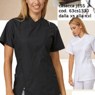 casacca Jess 35% cotone e 65% poliestere, 130 gr, taglia dalla xs alla 2xl. asciugatura veloce