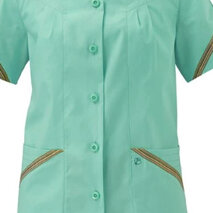 Casacca Gardenia turchese 35% cotone e 65% poliestere, 130 gr, taglia dalla xs alla 3xl. asciugatura veloce