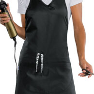 Grembiule magic in tessuto antimacchia che respira e fa scivolare i capelli. 100% poliestere leggero 130 gr