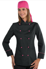 giacca-cuoco-lady-nera-fuxia