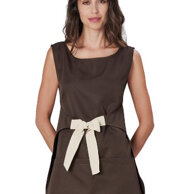 Scamiciata Megan marrone 100% poliestere, taglia I - II . gr 170. Asciugatura rapida