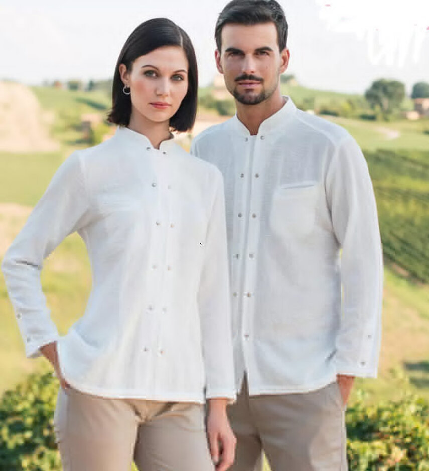 tessuto goffrato effetto lino