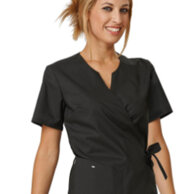 Casacca Cassandra nera 35% cotone e 65% poliestere, 130 gr, taglia dalla xs alla 2xl. asciugatura veloce