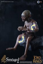 asmus-toys-gollum-smeagol-16-figure-luxury-editon-lord-of-the-rings-19-cm-doll
