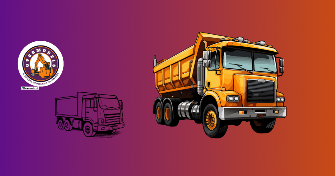 MODELLINI CAMION, TRASPORTO E BETONAGGIO