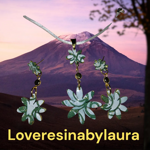 parure-fiori-verdi-e-bianchi