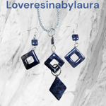 parure-orecchini-e-collana-marmorizzato-jeans