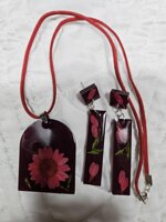 parure-rosso-scuro-con-fiori-inseriti