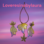 parure-collana-e-orecchini-sfumati-violetto-e-oro