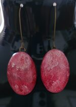 parure-pendente-ovale-orecchini-ovali-rosa-sfumato