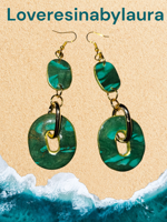 orecchini-verdi-marmorizzati