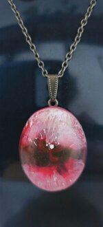 parure-pendente-ovale-orecchini-ovali-rosa-sfumato