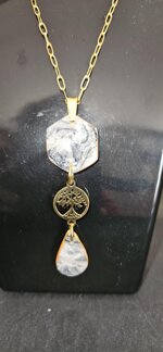 parure-esagonale-marmorizzato-grigio