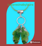 parure-farfalla-con-foglie-verdi