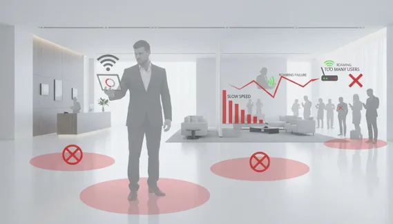 Problematica copertura WiFi