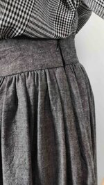 gonna-grigia-arricciata-in-vita