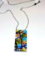 pendente-mattonella-argento-e-vetro-di-murano