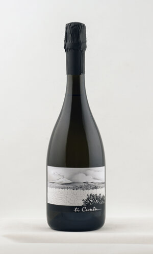 Spumante Extra Dry Igt Terre Siciliane Ti Cuntu, metodo charmat ottenuto da uve moscato
