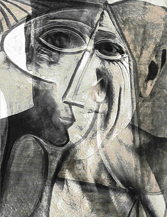 P.S.P_ PABLO PICASSO Posthumous Self POrtrait_ Pablo Picasso 2017