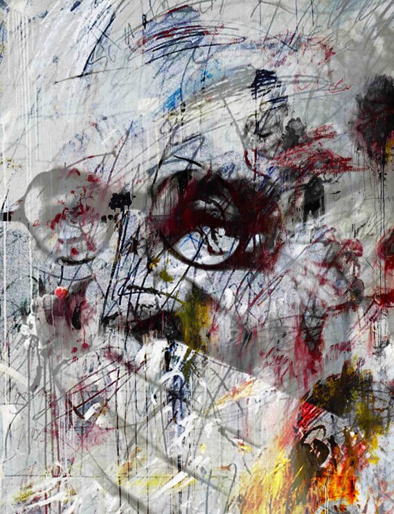 P.S.P._ CY TWOMBLY Posthumous Self Portrait_ Cy Twombly 2017