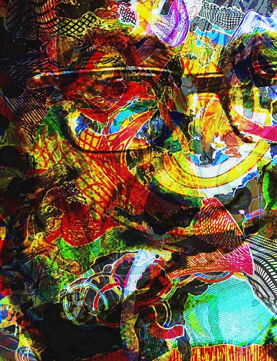 F.S.P_ FRANK STELLA Fusion Self Portrait_ Frank Stella 2018