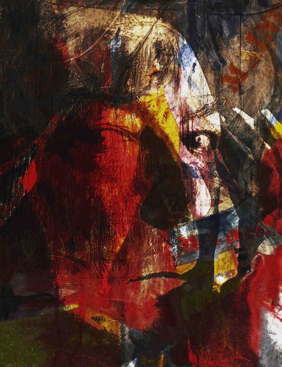 F.S.P._ JASPER JOHNS Fusion Self Portrait_ Jasper Johns 2017