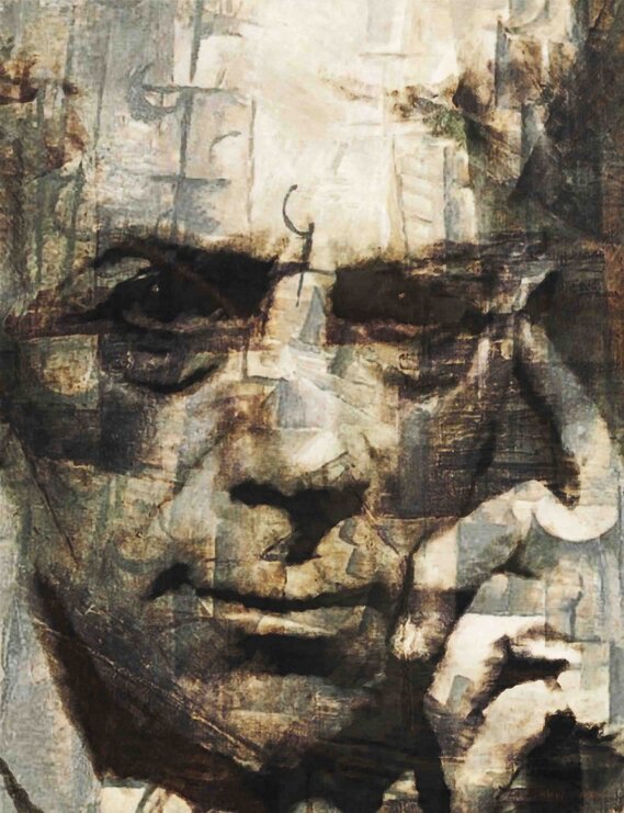 P.S.P._ GEORGES BRAQUE Posthumous Self Portrait_ Georges Braque 2017