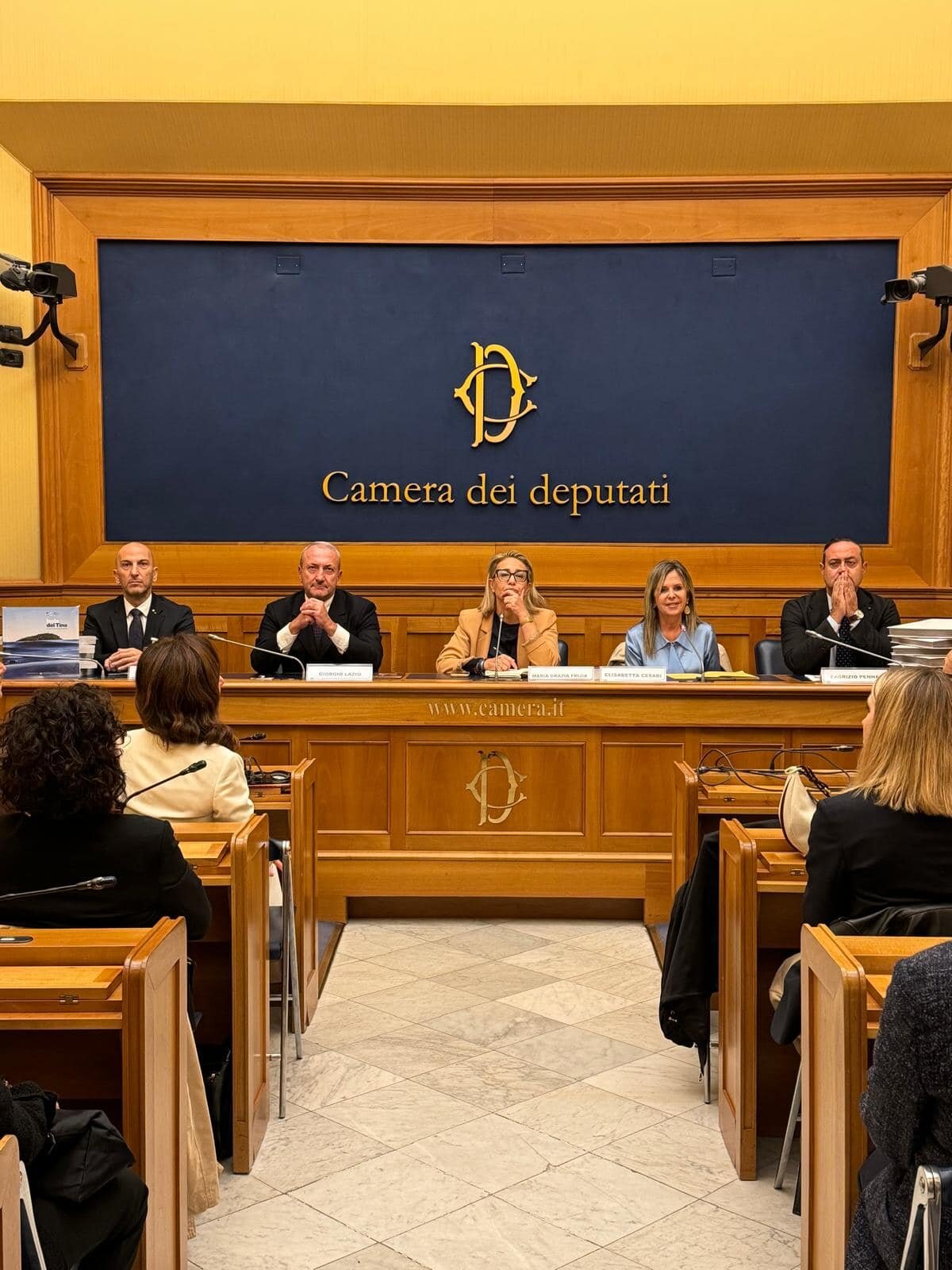 Il libro 'Isola del Tino - isola di sorprendente bellezza' presentato alla Camera dei Deputati