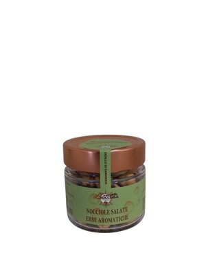 nocciole-salate-erbe-aromatiche-salted-hazelnuts-aromatic-herbs