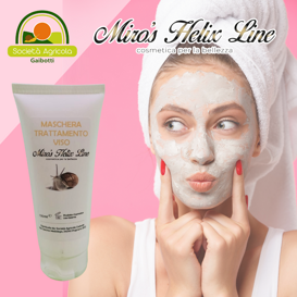 Maschera viso Maschera viso alla bava di lumaca